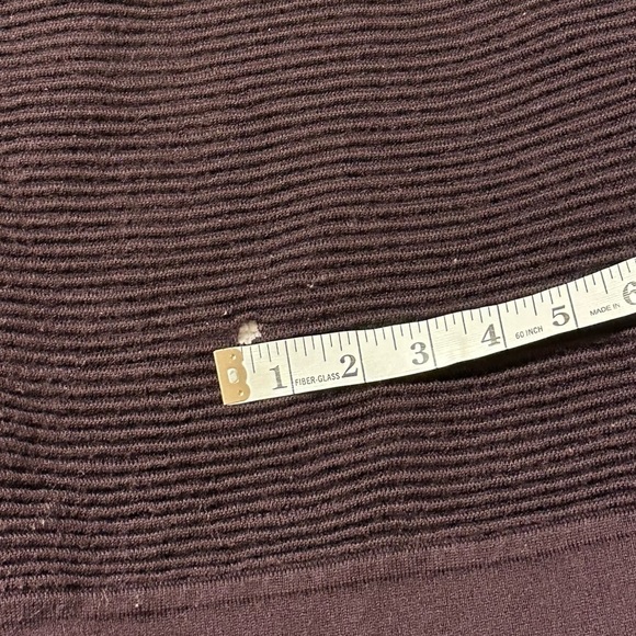 Lululemon Sit In Lotus Wrap Knit Cardigan Sweater Black Cherry Purple - Picture 11 of 15